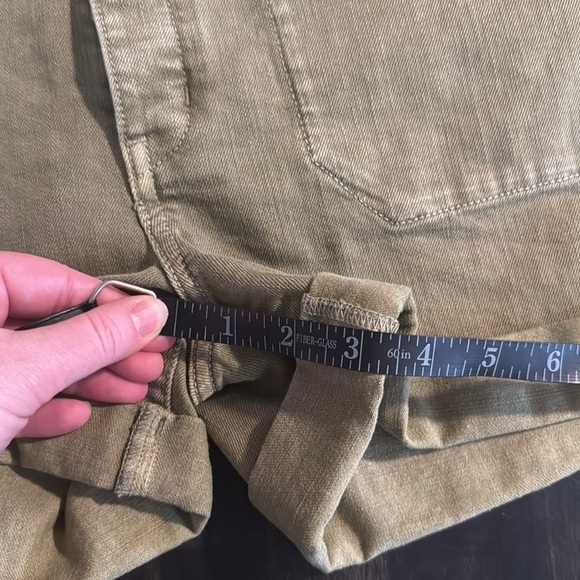 Current Elliot Green Denim Boiler Work Wear Jumpsuit Button Down Size 2 - Picture 8 of 8